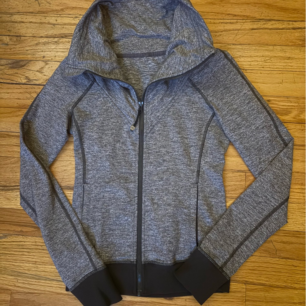 Lululemon Women's Gray Zip-Up Hoodie Jacket